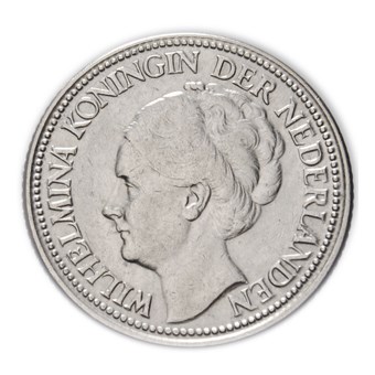 25 Cent 1926 Wilhelmina ZFr