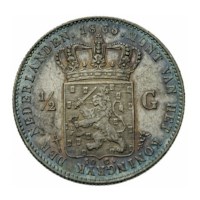1/2 Gulden 1868 Willem III Pr 