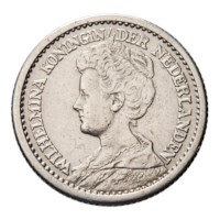 1/2 Gulden 1912 Wilhelmina ZFr