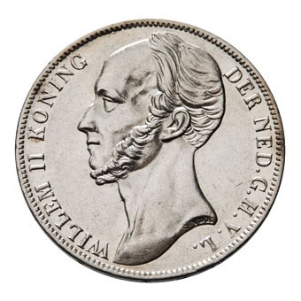 1 Gulden 1848 Willem II Pr