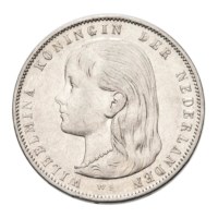 1 Gulden 1897 Wilhelmina ZFr