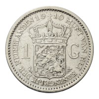 1 Gulden 1910 Wilhelmina ZFr