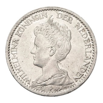 1 Gulden 1911 Wilhelmina Pr 