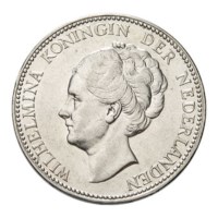 1 Gulden 1922 Wilhelmina Pr-