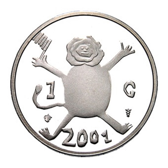 De Laatste Gulden 2001 Zilver Proof