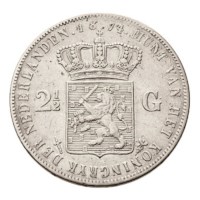 2 1/2 Gulden 1874 Willem III ZFr-