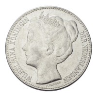  2 1/2 Gulden 1898 Wilhelmina Pr- 