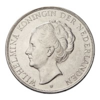 2 1/2 Gulden 1938 Wilhelmina ZFr