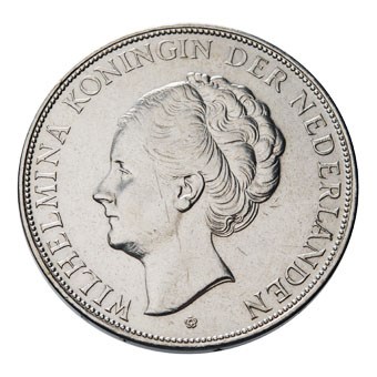 2 1/2 gulden 1939 Wilhelmina ZFr