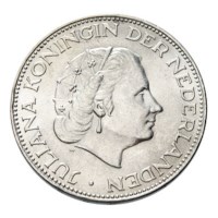 2 1/2 gulden 1961 Juliana Pr