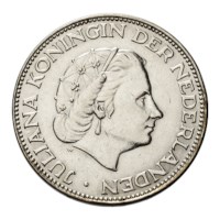 2 1/2 Gulden 1964 Juliana Pr