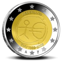 Eurolandenset 2 Euro "10 Jaar EMU" 2009