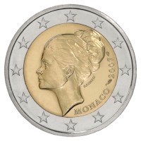 Monaco 2 euros « Grace Kelly » 2007