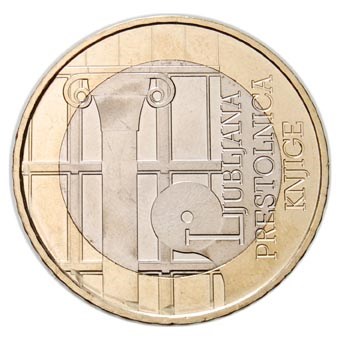 Slovénie 3 euros "Ljubljana" 2010
