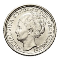 10 Cent 1944EP Wilhelmina FDC-