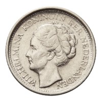 10 Cent 1944 ES Wilhelmina ZFr