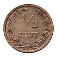 1/2 Cent 1903 Wilhelmina FDC-