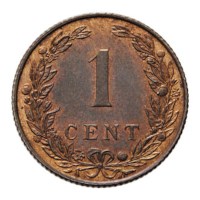 1 Cent 1905 Wilhelmina FDC
