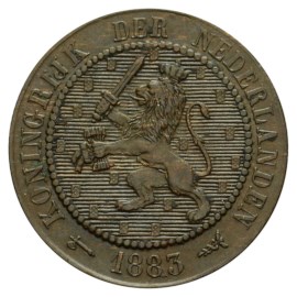 2½ Cent 1883 Willem III Pr