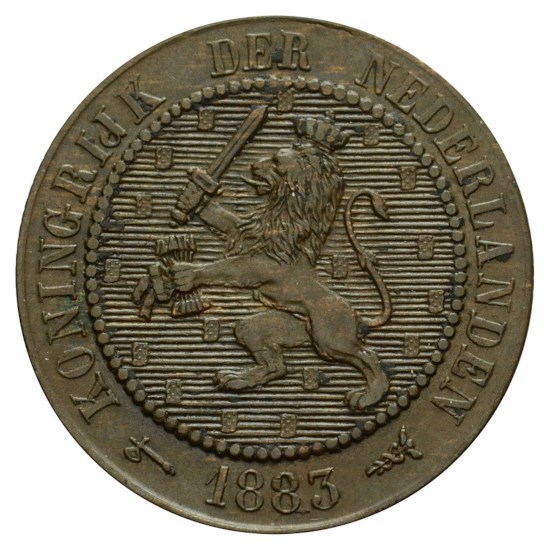2½ Cent 1883 Willem III Pr