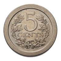5 Cent 1908 Wilhelmina FDC-