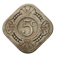 5 Cent 1923 Wilhelmina ZFr-