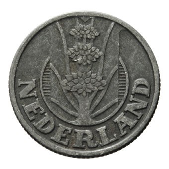 10 Cent zink 1941 Driekruinenboom ZFr 