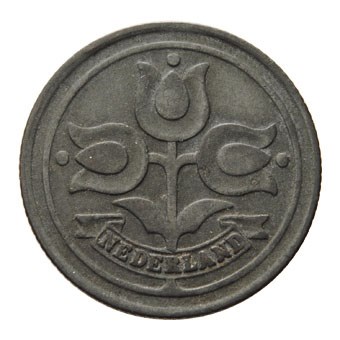 10 Cent 1941 Duitse bezetting zink ZFr