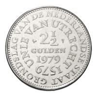 2 1/2 Gulden 1979 Juliana Mintstate