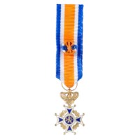 Miniatuur Oranje-Nassau Civiel Officier Heren in etui