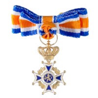 Miniatuur Oranje-Nassau Civiel Commandeur Dames in etui
