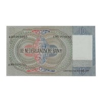 10 Gulden 1940 II Bankbiljet UNC
