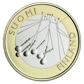 Finland 5 Euro "Satakunta" 2010