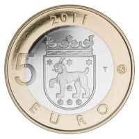 Finland 5 Euro "Tavastia" 2011