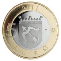 Finland 5 Euro "Savo" 2011