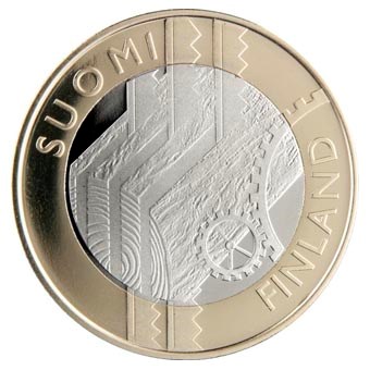 Finland 5 Euro "Uusimaa" 2011