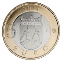 Finlande 5 euros « Karelia » 2011