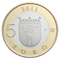 Finlande 5 euros « Laponie » 2011