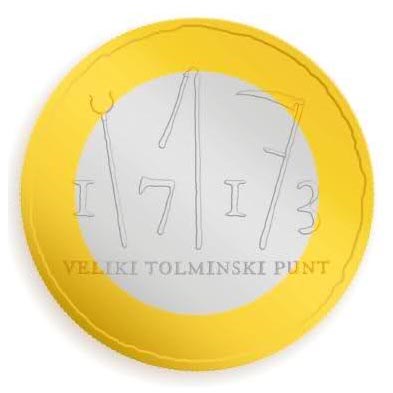 Slovenia 3 Euro "Tolmin" 2013 UNC