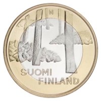 Finland 5 Euro "Satakunta Architecture" 2013