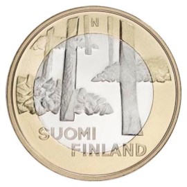 Finland 5 Euro "Satakunta Architectuur" 2013
