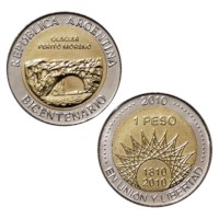 Argentinië 1 Peso "Perito Moreno" 2010