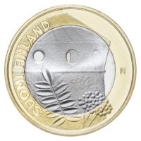 Finlande 5 euros « Savonia Architecture » 2013