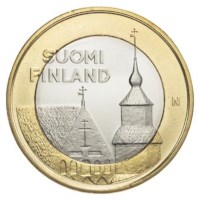 Finland 5 Euro "Tavastia Architecture" 2013