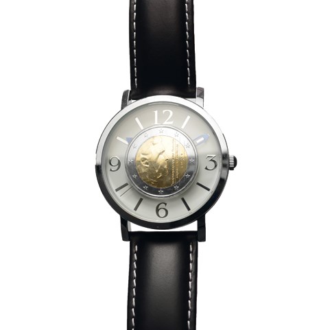 Horloge 2 euro Koning Willem-Alexander