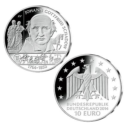 Germany 10 Euro "Schadow" 2014