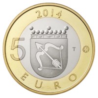 Finland 5 Euro "Animals Savonia" 2014