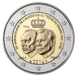 Luxembourg 2 euros « Grand Duke Jean » 2014