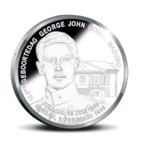 5 guilders Curaçao and Saint Martin 2016 Silver Proof - George Maduro