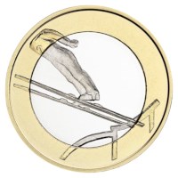 Finland 5 Euro "Skispringen" 2016